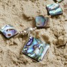 Schmuck-Set aus Abalone-Perlen