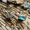 Schmuck-Set aus Abalone-Perlen