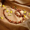Schmuck-Set aus Lampen- und Glasperlen