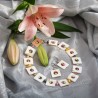 Schmuck-Set aus Perlmutt und Zuchtperlen