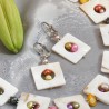 Schmuck-Set aus Perlmutt und Zuchtperlen