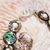 Schmuck-Set aus Perlmutt und Zuchtperlen
