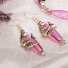 Schmuck-Set Schwalbenflug, Nahaufnahme der Ohrringe