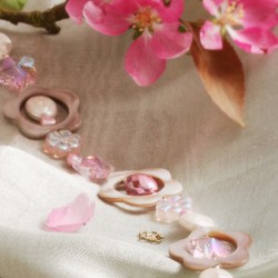 Schmuck-Set Blossom, Detailansicht der Halskette rechts