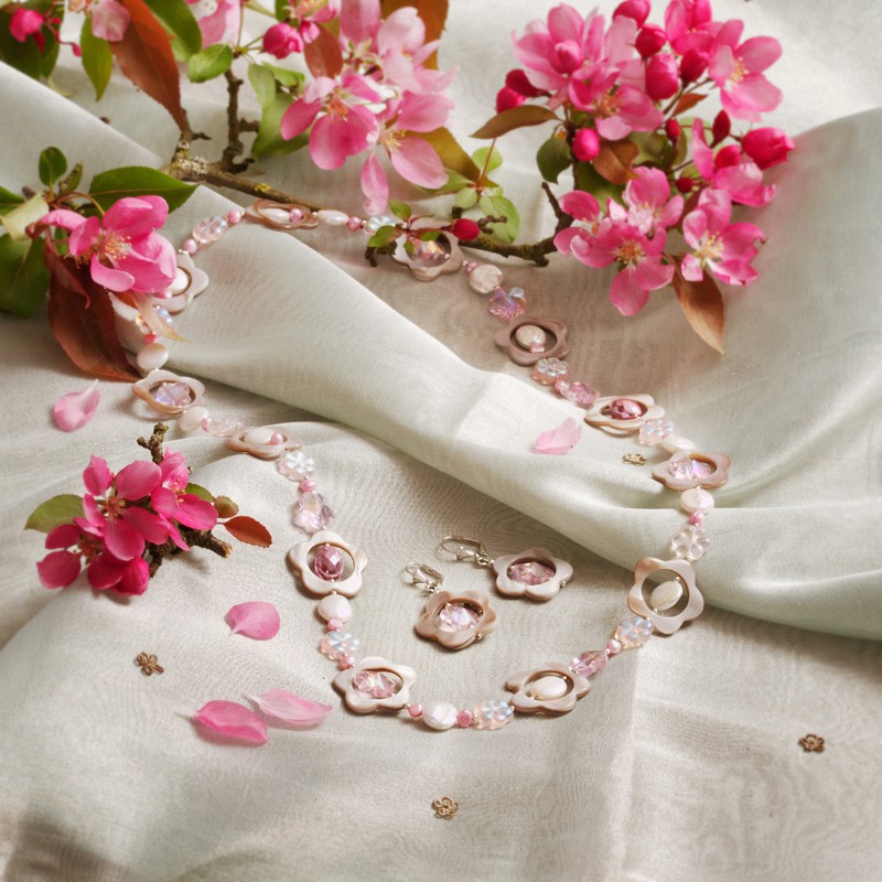 Schmuck-Set Blossom, Gesamtansicht