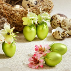 Ohrringe Ostergruß, Nahaufnahme Ohrringe Ostergruß, Nahaufnahme