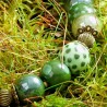 Schmuck-Set Moos der Keramik- und Metallperlen in der Kette