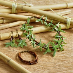 Schmuck-Set Bambus, Gesamtansicht