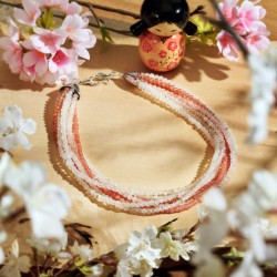Halskette Hanami, Gesamtansicht Halskette Hanami, Gesamtansicht