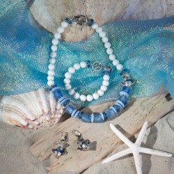 Schmuck-Set Yemayá, Gesamtansicht Schmuck-Set Yemayá, Gesamtansicht