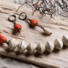 Schmuck-Set Dorisa, Detailansicht der Ohrringe
