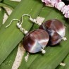 Schmuck-Set Lei, Detailansicht Ohrringe