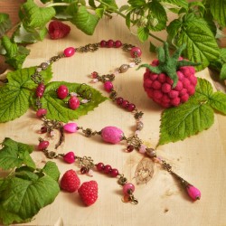 Schmuck-Set Rubus idaeus, Gesamtansicht
