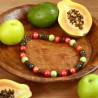 Halskette Äpfel & Papaya, Gesamtansicht