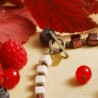 Halskette Waldbeeren, Detailansicht vom Kettenverschluß