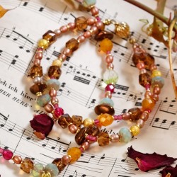 Schmuck-Set Die letzte Rose, Detailansicht vom Armband