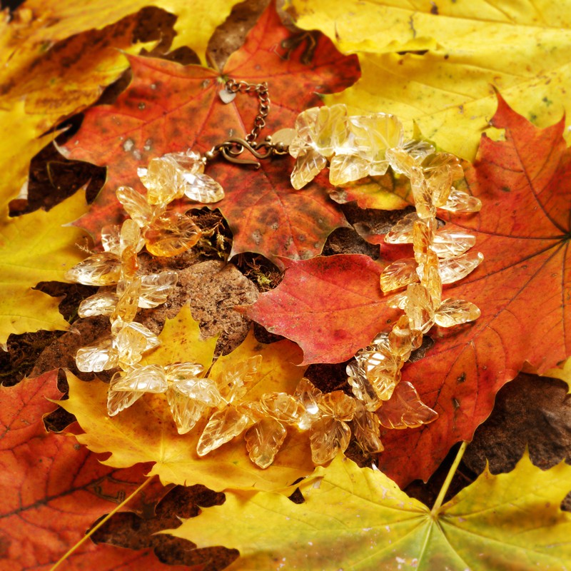 Halskette Indian Summer, Gesamtansicht