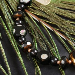 Armband Nostalgie Paris, Detailansicht des Armbands links Armband Nostalgie Paris, Detailansicht des Armbands links