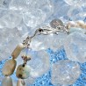 Schmuck-Set Eismeer, Detailansicht vom Kettenverschluß