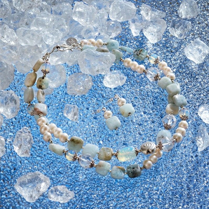 Schmuck-Set Eismeer, Gesamtansicht