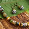 Schmuck-Set Accra, Detailansicht der Ohrringe