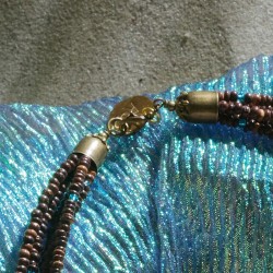 Halskette Wheku, Detailansicht vom Kettenverschluß