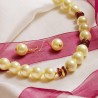 Schmuck-Set Viola, Detailansicht der Ohrringe