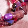 Armband aus Glas und Zuchtperlen