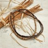 Halskette Triple Wood, Gesamtansicht