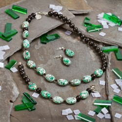 Schmuck-Set Mosaik, Gesamtansicht Schmuck-Set Mosaik, Gesamtansicht
