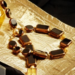 Schmuck-Set Jet Set, Detailansicht vom Armband Schmuck-Set Jet Set, Detailansicht vom Armband