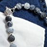 Schmuck-Set Blue, Detailansicht vom Kettenverschluß