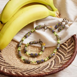 Schmuck-Set Kumasi, Gesamtansicht Schmuck-Set Kumasi, Gesamtansicht