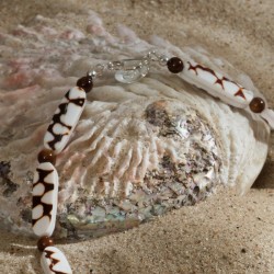 Halskette Rarotonga, Detailansicht vom Kettenverschluß