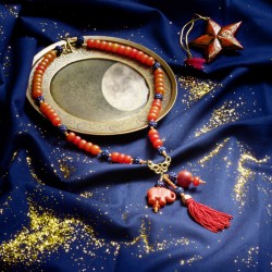 Halskette Indische Nacht, Gesamtansicht