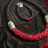 Schmuck-Set KoKo, Detailansicht von Kette und Armband