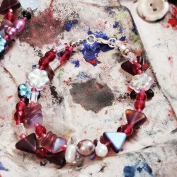 Schmuck-Set Picasso, Detailansicht vom Armband Schmuck-Set Picasso, Detailansicht vom Armband