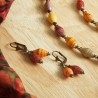 Schmuck-Set Ndejje, Detailansicht Ohrringe