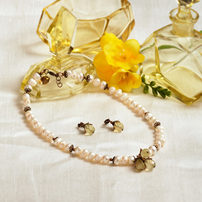 Schmuck-Set Blütentraum, Gesamtansicht