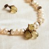 Schmuck-Set Blütentraum, Detailansicht vom Kettenanhänger