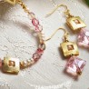 Schmuck-Set Prinzessin, Detailansicht Armband rechts und Ohrringe