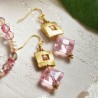 Schmuck-Set Prinzessin, Detailansicht Ohrringe