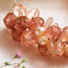 Armband English Rose, Detailansicht links