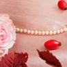 Halskette Rosenäpfel, Detailansicht der Kette vorn