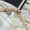 Schmuck-Set Pearls, Pearls, Pearls, ... - Nahaufnahme der Zucht- und Muschelkernperlen