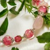 Schmuck-Set Rosalie, Detailansicht der Kette vorn