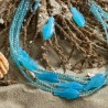 Schmuck-Set Lisette, Detailansicht von Halskette und Ohrringen