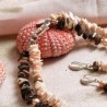 Schmuck-Set Tuamotu, Detailansicht vom Hakenverschluß der Halskette