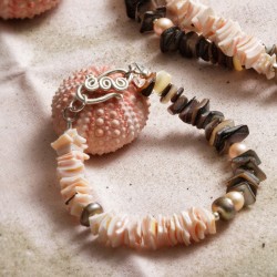 Schmuck-Set Tuamotu, Nahaufnahme vom Armband