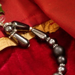 Armband Schwarze Vielfalt, Detailansicht rechts